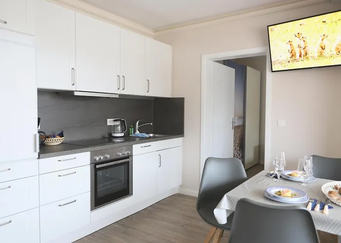 Modern Eingerichtete, Komfortable 2-zimmer-wohnung Im 2. Og * Westerland